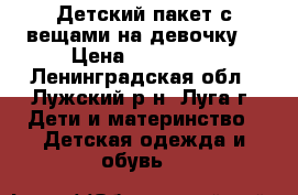 Детский пакет с вещами на девочку  › Цена ­ 400-300 - Ленинградская обл., Лужский р-н, Луга г. Дети и материнство » Детская одежда и обувь   